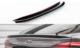 Heck Spoiler Aufsatz Abrisskante passend für Ford Mondeo Liftback Mk5 schwarz Hochglanz