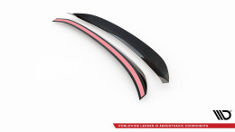 Heck Spoiler Aufsatz Abrisskante passend für Ford Mondeo Liftback Mk5 schwarz Hochglanz