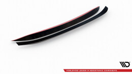 Heck Spoiler Aufsatz Abrisskante passend für Ford Mondeo Liftback Mk5 schwarz Hochglanz