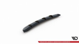 Heck Ansatz Diffusor passend für Ford Mondeo Vignale Mk5 Facelift Carbon Look