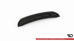 Heck Ansatz Diffusor passend für Ford Mondeo Vignale Mk5 Facelift Carbon Look