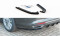 Heck Ansatz Flaps Diffusor passend für Ford Mondeo Vignale Mk5 Facelift Carbon Look