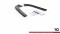 Heck Ansatz Flaps Diffusor passend für Ford Mondeo Vignale Mk5 Facelift Carbon Look