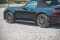 Seitenschweller Ansatz Cup Leisten für Fiat 124 Spider Abarth schwarz Hochglanz