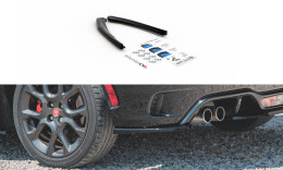 Heck Ansatz Flaps Diffusor passend für Abarth 124...