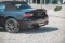 Heck Ansatz Flaps Diffusor passend für Abarth 124 Spider schwarz Hochglanz