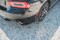 Heck Ansatz Flaps Diffusor passend für Abarth 124 Spider schwarz Hochglanz