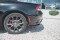 Heck Ansatz Flaps Diffusor passend für Abarth 124 Spider schwarz Hochglanz