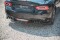 Mittlerer Cup Diffusor Heck Ansatz für Fiat 124 Spider Abarth schwarz Hochglanz