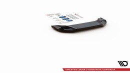 Mittlerer Cup Diffusor Heck Ansatz DTM Look passend für Abarth 124 Spider Carbon Look
