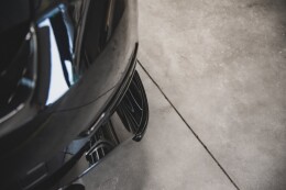 Heck Ansatz Flaps Diffusor für VW Golf 7 GTI TCR schwarz Hochglanz