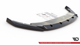 Cup Spoilerlippe Front Ansatz V.1 passend für Skoda Octavia Mk4 schwarz Hochglanz