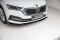 Cup Spoilerlippe Front Ansatz V.1 passend für Skoda Octavia Mk4 schwarz Hochglanz