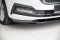 Cup Spoilerlippe Front Ansatz V.1 passend für Skoda Octavia Mk4 schwarz Hochglanz