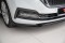 Cup Spoilerlippe Front Ansatz V.2 passend für Skoda Octavia Mk4 schwarz Hochglanz