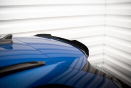 Heck Spoiler Aufsatz Abrisskante passend für Skoda Octavia Combi Standard / RS Mk4 / Mk4 Facelift schwarz Hochglanz