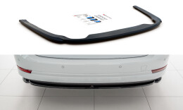 Heckansatz Skoda Octavia Mk4 schwarz Hochglanz