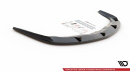 Cup Spoilerlippe Front Ansatz passend für Alfa Romeo 156 Facelift schwarz Hochglanz