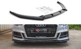 Cup Spoilerlippe Front Ansatz V.3 für Audi S3 / A3...