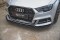 Cup Spoilerlippe Front Ansatz V.3 passend für Audi S3 / A3 S-Line 8V FL Limousine schwarz Hochglanz