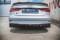 Heck Ansatz Diffusor passend für Audi S3 Limousine 8V Facelift schwarz Hochglanz