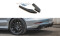 Heck Ansatz Flaps Diffusor V.2 passend für Audi S3 Limousine 8V Facelift schwarz Hochglanz