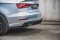 Heck Ansatz Flaps Diffusor V.2 passend für Audi S3 Limousine 8V Facelift schwarz Hochglanz