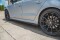 Seitenschweller Ansatz Cup Leisten V.2 passend für Audi S3 / A3 S-Line Limousine 8V Facelift schwarz matt
