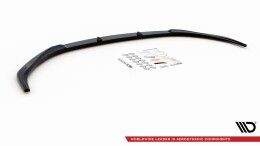 Cup Spoilerlippe Front Ansatz passend für Lexus LS Mk4 Facelift schwarz Hochglanz