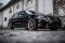 Seitenschweller Ansatz Cup Leisten passend für Lexus LS Lang Mk4 Facelift schwarz Hochglanz