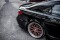 Mittlerer Cup Diffusor Heck Ansatz DTM Look passend für Lexus LS Mk4 Facelift schwarz Hochglanz