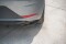 Heck Ansatz Flaps Diffusor passend für SEAT Leon Mk3 FR Facelift schwarz Hochglanz