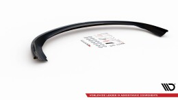 Cup Spoilerlippe Front Ansatz für Mazda Xedos 6 schwarz Hochglanz