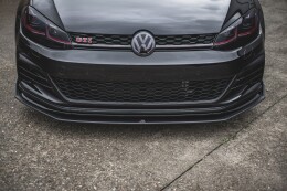 Street Pro Cup Spoilerlippe Front Ansatz für VW Golf 7 GTI TCR SCHWARZ