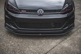 Street Pro Cup Spoilerlippe Front Ansatz passend für VW Golf 7 GTI TCR SCHWARZ