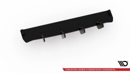 Street Pro Heckschürze Heck Ansatz Diffusor passend für VW Golf 7 GTI TCR SCHWARZ