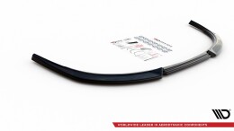 Cup Spoilerlippe Front Ansatz passend für Peugeot 207 Sport schwarz Hochglanz