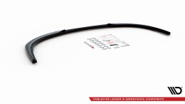 Cup Spoilerlippe Front Ansatz passend für Peugeot 207 Sport schwarz Hochglanz