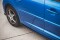 Seitenschweller Ansatz Cup Leisten für Peugeot 207 Sport schwarz Hochglanz