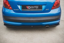 Heck Ansatz Flaps Diffusor passend für Peugeot 207...