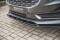 Cup Spoilerlippe Front Ansatz für Ford S-Max Mk2 Facelift schwarz Hochglanz