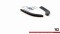 Heck Ansatz Flaps Diffusor passend für Ford S-Max Vignale Mk2 Facelift schwarz matt