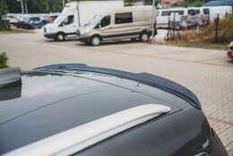 Heck Spoiler Aufsatz Abrisskante passend für Ford S-Max Mk2 Facelift schwarz Hochglanz