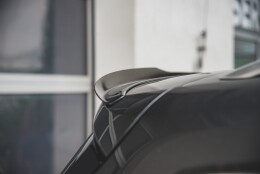 Heck Spoiler Aufsatz Abrisskante passend für Ford S-Max Mk2 FL schwarz Hochglanz