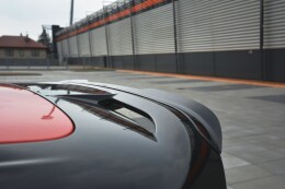 Heck Spoiler Aufsatz Abrisskante passend für Ford Focus ST-Line Mk3 FL schwarz Hochglanz