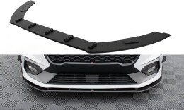 Street Pro Cup Spoilerlippe Front Ansatz passend für Ford Fiesta Mk8 ST / ST-Line SCHWARZ