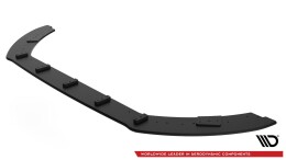 Street Pro Cup Spoilerlippe Front Ansatz passend für Ford Fiesta Mk8 ST / ST-Line rot