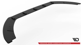 Street Pro Cup Spoilerlippe Front Ansatz passend für Ford Fiesta Mk8 ST / ST-Line rot