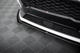 Street Pro Cup Spoilerlippe Front Ansatz passend für Ford Fiesta Mk8 ST / ST-Line SCHWARZ+ HOCHGLANZ FLAPS