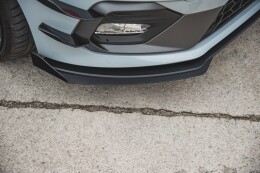Street Pro Front Stoßstangen Flaps für Ford Fiesta Mk8 ST / ST-Line FLAPS HOCHGLANZ